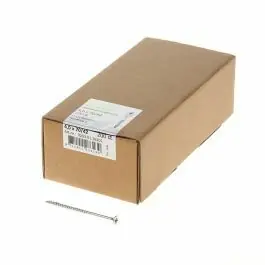 Uitverkoop Hoenderdaal Spaanplaatschroef verzinkt platverzonken kop PZ2 deeldraad 4.0X70/42 (per 200 stuks)