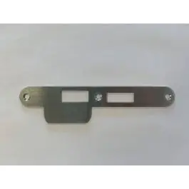 4tecx Sluitplaat RVS tbv veiligheidsslot 119/17U steekmaat pc 55mm sluitplaat rond draairichting 1 rechts Authentiek