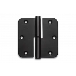 Snelle Levering Paumellescharnier Axis zwart - incl. schroeven - 89x89 links