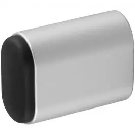 Wereldwijde Verzending Hermeta Deurbuffer ovaal 50mm mat naturel