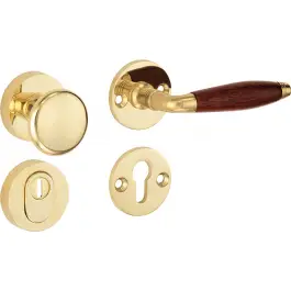 Wereldwijde Verzending Mi Satori knopgarnituur rechts SKG Bonton Elegant MGO bubinga