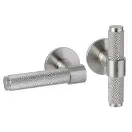 Wereldwijde Verzending Artitec Wallebroek Raw L+T op ø52x5mm rozet met nokken SL rvs mat