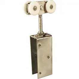 Wereldwijde Verzending Henderson 301H zwaar schuifdeursysteem - wandmontage - Hout - garnituur 53A Nylon - enkele deur - rail 3000mm - max 450 kg