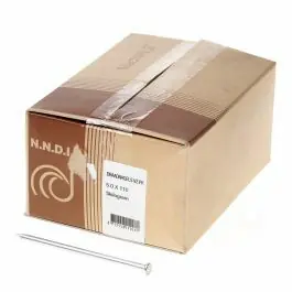 Van der Loo Draadnagel platkop gegalvaniseerd 5.0 x 110mm 5kg Betrouwbaar