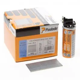 Topkwaliteit Paslode afwerknagel verzinkt F16 x 38mm inclusief gas IM65 doos met 2000 nagels