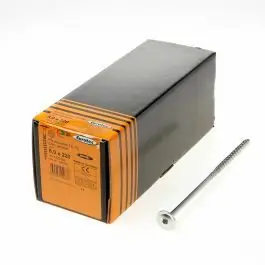 Uitverkoop Eurotec Tellerkopschroef verzinkt T40 8x220mm(per 50 stuks)