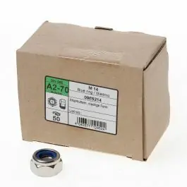 Kelfort Zeskant borgmoer RVS A2 m14 Gecertificeerd