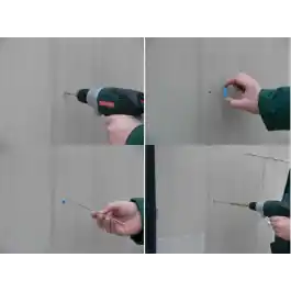 Express Levering GB UNI-slagspouwanker verzinkt draad 250 x 4mm 36484